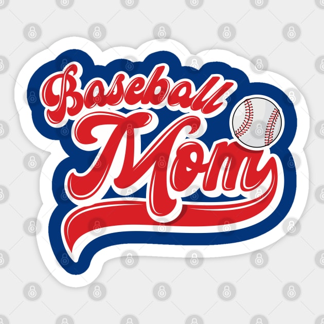 Baseball Mom Sticker by Hixon House